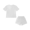 All-Over-Print Girl's Short Pajama Set