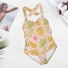 Women's Halter Neck Gather Chest Swimsuit (S52)