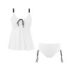 All-Over Print Women's Drawstring String Tankini Set