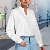 Custom Specialized V Neck Long Sleeve Blouse
