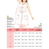 Round-Neck Buttoned Pocket Dress