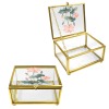 Rectangle Glass Jewelry Box
