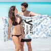 Personalized Beach Towel (Twin Sides)