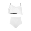 All-Over Print Women's High Waisted Flounce Bikini Set