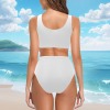 All-Over Print Women's Chest Bowknot Bikini Sets