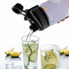 Insulated Water Bottle with Dual-use Lid (18oz)