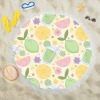 Circular Beach Shawl 59"x 59" (Woven fabric)