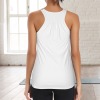 Custom Personalized Double Shoulder Straps Racerback Sports Tank Tops