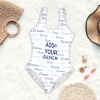 All-Over Print One-Piece Swimsuit