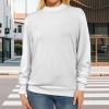 Women's All Over Print Mock Neck Sweater