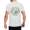 Custom Men's Gildan T-shirt（USA Size） T02（Two Sides）