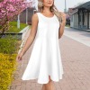 Women's Sleeveless A-Line Casual Dress