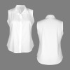 Custom Personalized Sleeveless Button Tank Tops Shirts