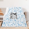Custom Flannel Blankets (horizontal)