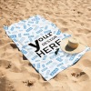 Personalized Beach Towel (Twin Sides)