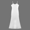 Custom Individualized Women's Casual Lounge Slip Maix Dress