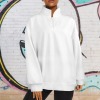 Custom Personalized Women's Half Zip Pullover Sweatshirts Hoodies