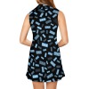 Sleeveless Collared Dress