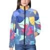 Women's Stand Collar Padded Jacket (Model H41)