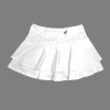 Custom Personalized High Waist Layered Ruffle Zip Pocket Sports Skirts