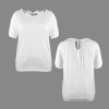 Custom Personalized Women's String Cold Shoulder T-Shirts