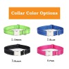 Laser Engraved Metal Buckle Pet Collar (2pcs)（Made In USA）