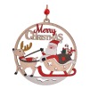 Wooden Laser Cut Christmas Ornament