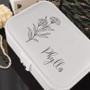 Custom Leather Rectangular Jewelry Box