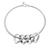 Stainless Steel Engraved Bracelet