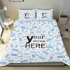 Personalized Comforter Set 3 Pieces