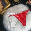 Custom Letter Lace G-String (C) (Front Customizing)(Made In USA)