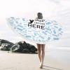 Personalized Round Beach Towel 59"x59