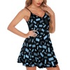 Strapless Halter-Neck Dress
