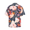 Men's All Over Print Hawaiian Shirt With Chest Pocket and Merged Design Model T58