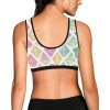 Women's All Over Print Sports Bra (T52)