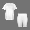 Custom Personalized Casual Oversized T-Shirt & Biker Shorts Set