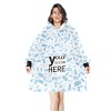Women's All-over-print Oversized Hooded Blanket
