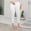 Custom Specialized Button Slim Fit Pencil Pants