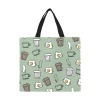 All Over Print Canvas Tote Bag(Large)