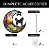 Custom Moon Dog Pendant-89 (Made In USA)