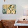 Metal Tin Sign 12"x8"(2 Pack)(QUE)