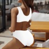 Custom Personalized Women's Wide Strap Bikini Set