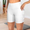Custom Personalized High Waist Deep Pockets Yoga Shorts