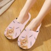 Custom Women's Cotton Non-Slip Warm Slipper