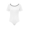 Women's Short Sleeve Round Neck Bodysuit