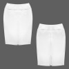 Custom Specialized Women's High Waist Below Knee Pencil Skirt
