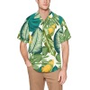 Men's All Over Print Hawaiian Shirt With Chest Pocket ModelT58