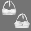 Custom Personalized Women's Halter Neck Bikini Top