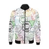 Men's All Over Print Bomber Jacket (Model H19)