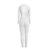 All-Over Print Women's Long Sleeve Skinny Fit Jumpsuit